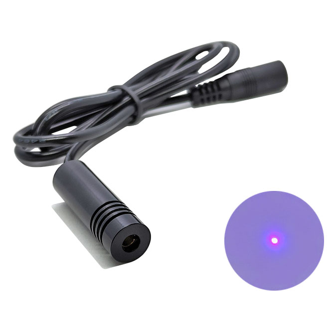 405nm 1mW/5mW/10mW/20mW Blue-violet Laser Module Dot Focus Adjustable Φ12X40mm